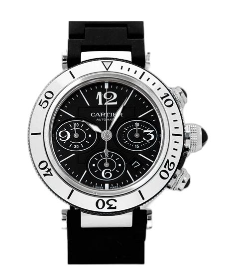 cartier pasha seatimer chronograph price|pasha cartier watch price.